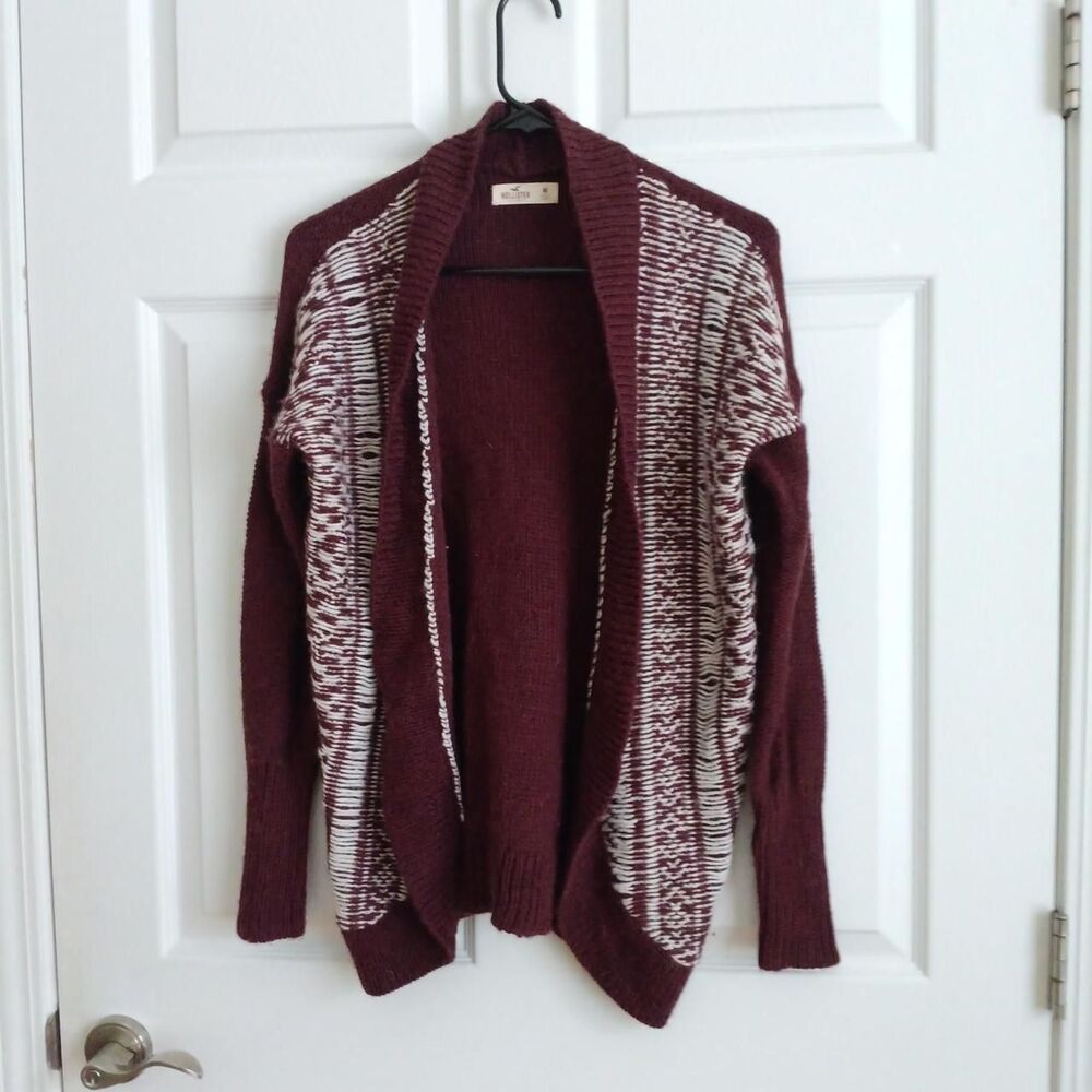 Hollister open front cardigan sweater Size Medium